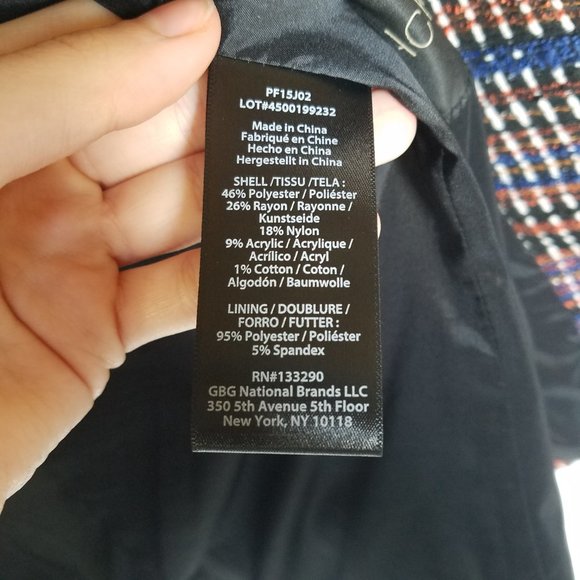 Rachel Zoe Henri Tweed Fringe Blazer Jacket - Picture 15 of 16